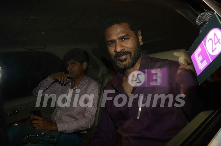 Prabhu Deva at Salman Khan's Birthday Bash