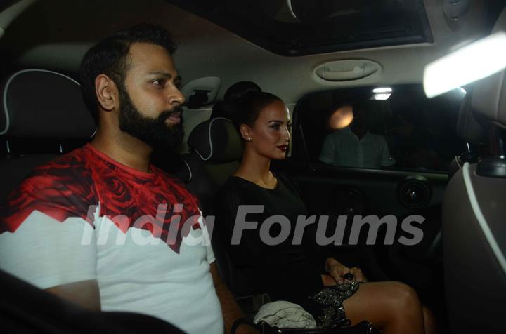 VJ Andy and Elli Avram at Salman Khan's Birthday Bash