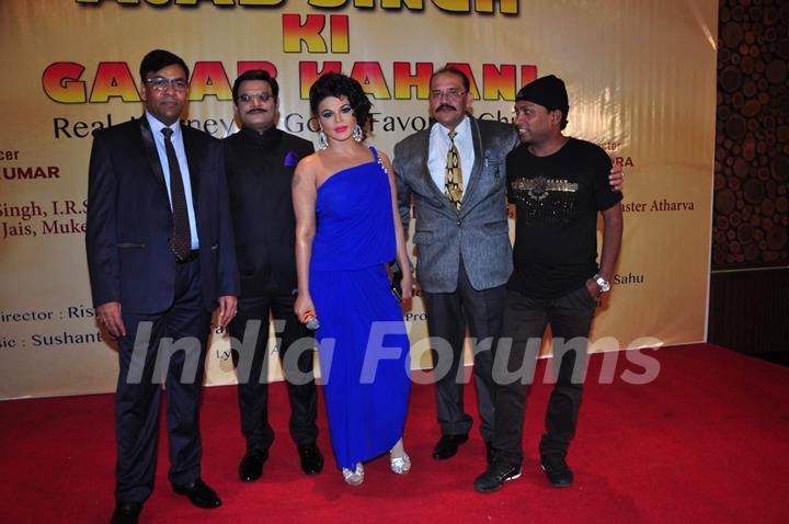 Rakhi Sawant and Sunil Pal at Launch of Film 'Ajab Singh Ki Gazab Kahani'