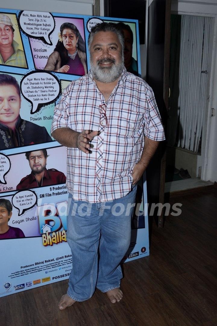 Manoj Pahwa at Press Meet of BHK Bhalla@Halla.Kom