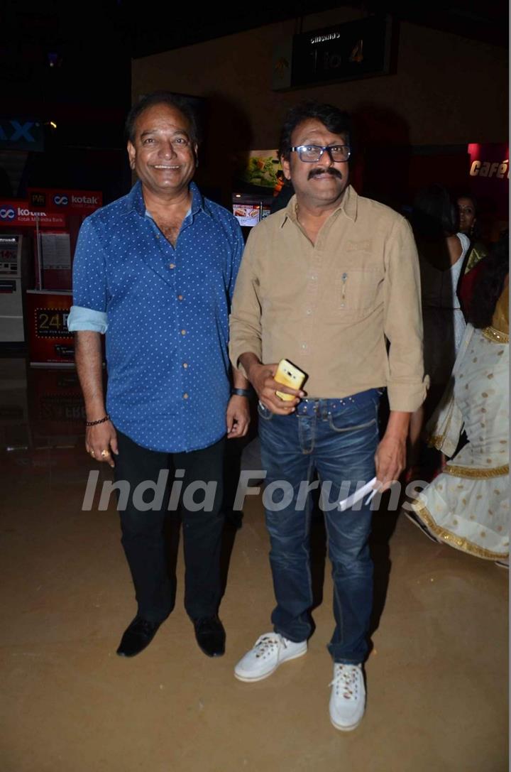 Vijay Patkar at Premiere of Marathi Movie 'Natsamrat'