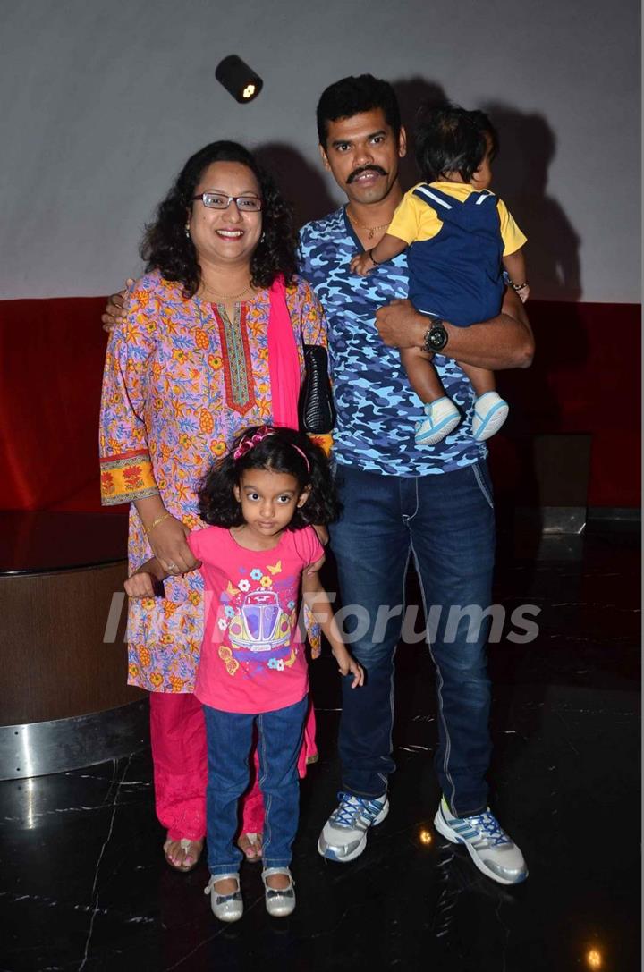 Siddharth Jadhav at Premiere of Marathi Movie 'Natsamrat'