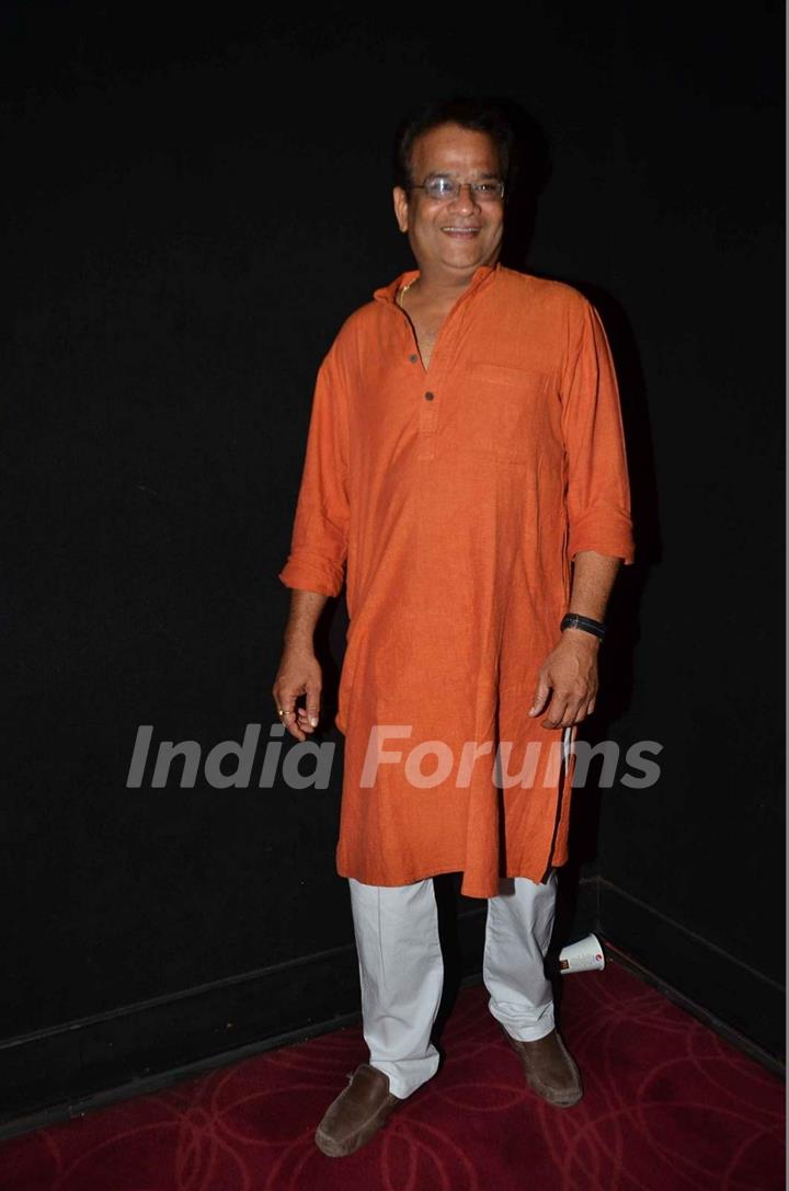Vidyadhar Joshi at Premiere of Marathi Movie 'Natsamrat'