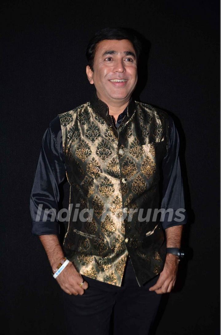 Pushkar Shrotri at Premiere of Marathi Movie 'Natsamrat'