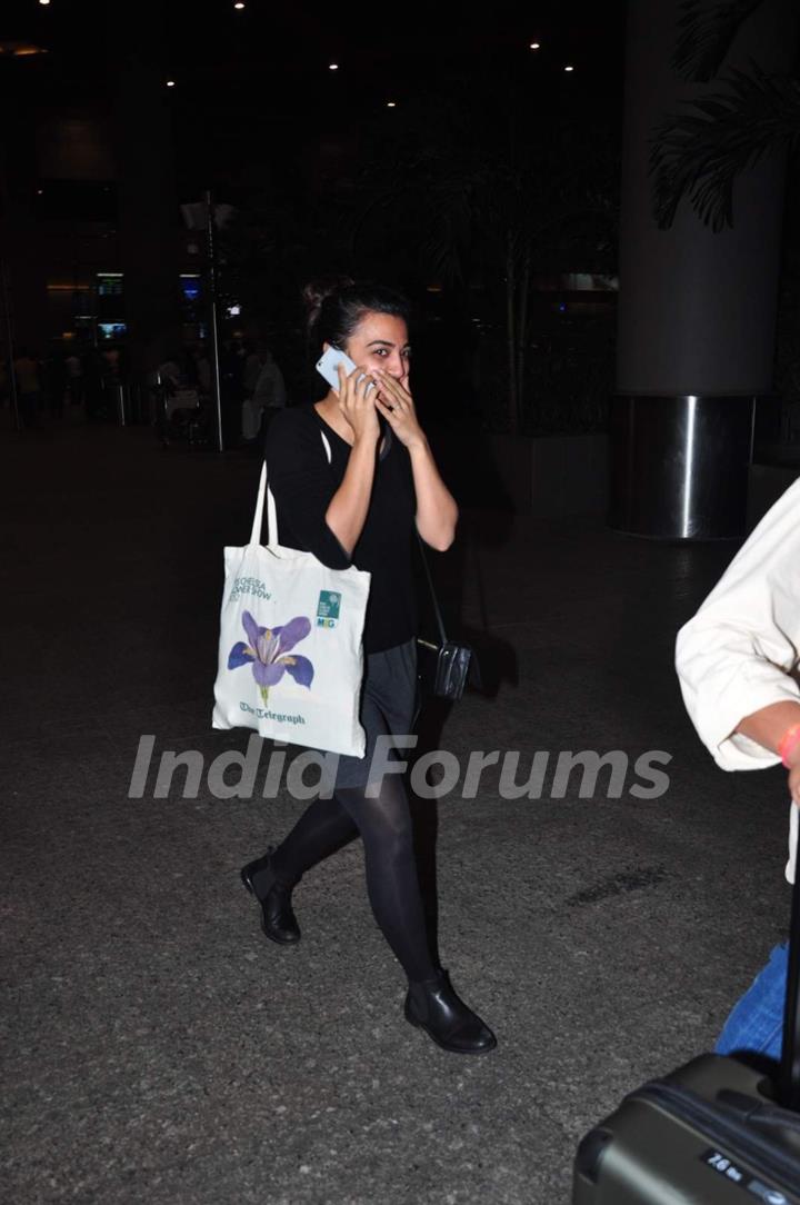 Radhika Apte Snapped at Airport