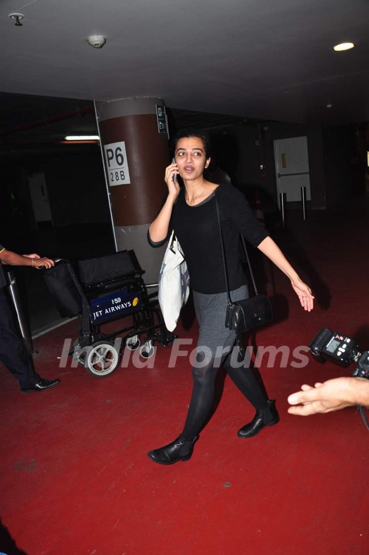 Radhika Apte Snapped at Airport