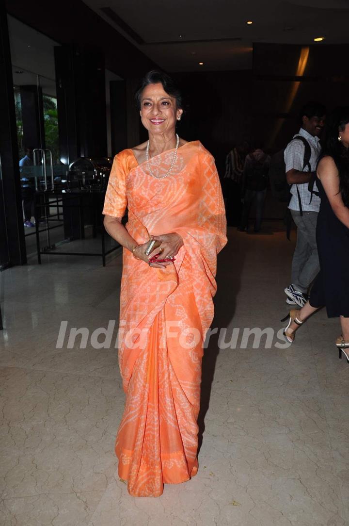 Veteran Actor Tanuja at Launch of Film 'A Death in the Gunj'