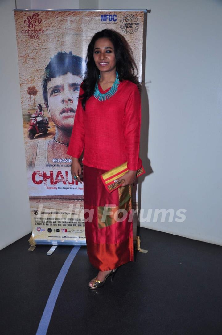 Tannishtha Chatterjee at Special Screening of 'Chauranga'