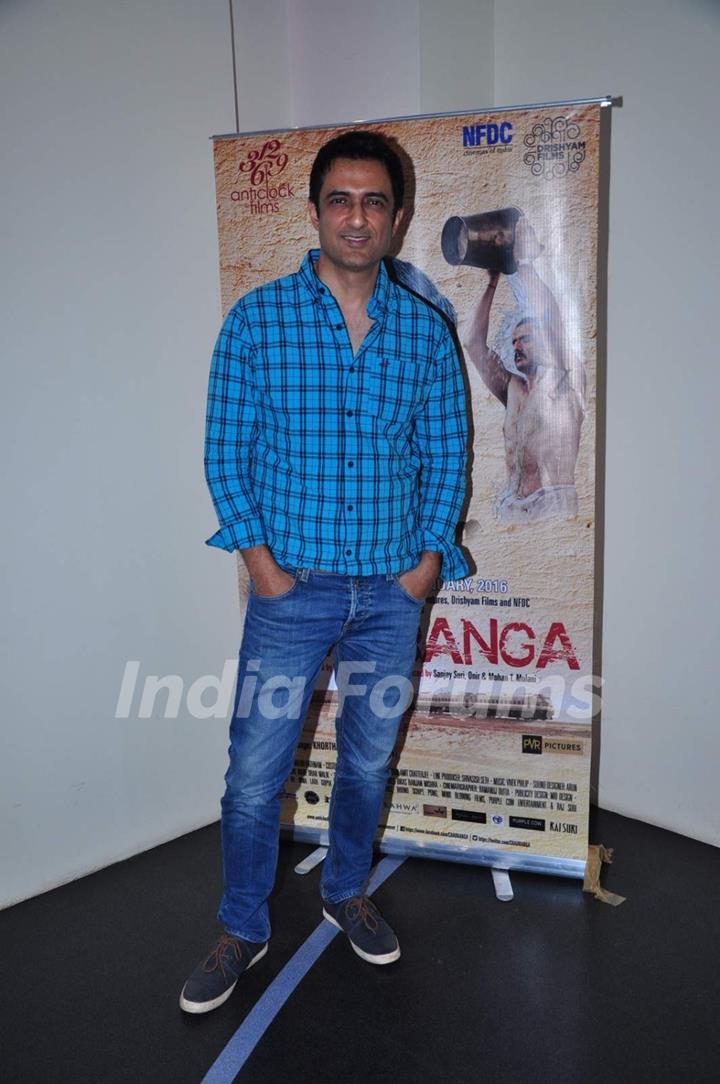 Sanjay Suri at Special Screening of 'Chauranga'