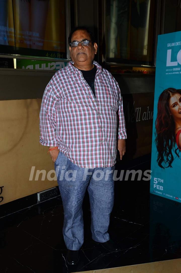 Satish Kaushik at Trailer Launch of 'Loveshhuda'