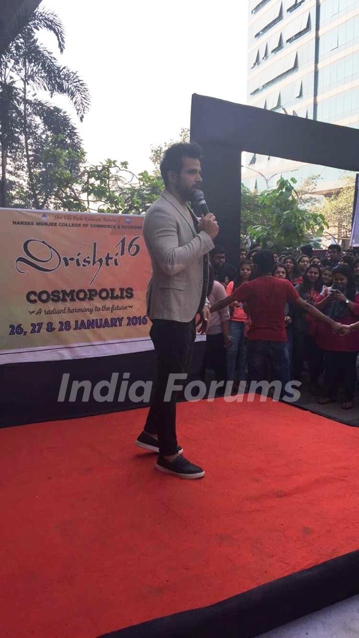 Rithvik Dhanjani at 'He for She' Event