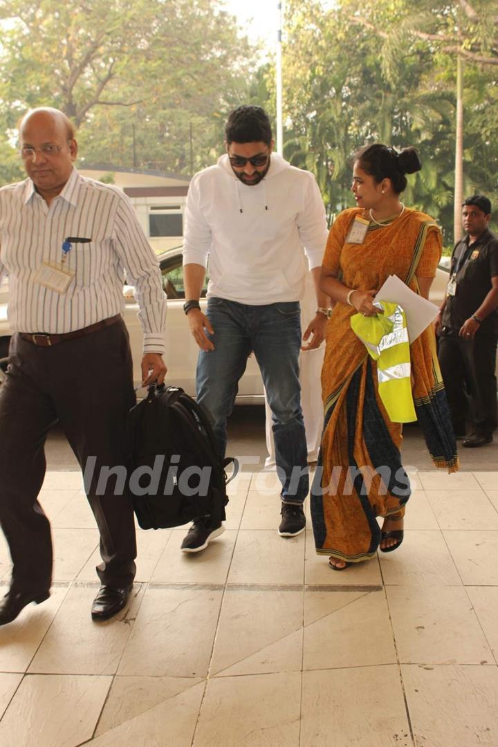 Abhishek Bachchan Snapped at Airport