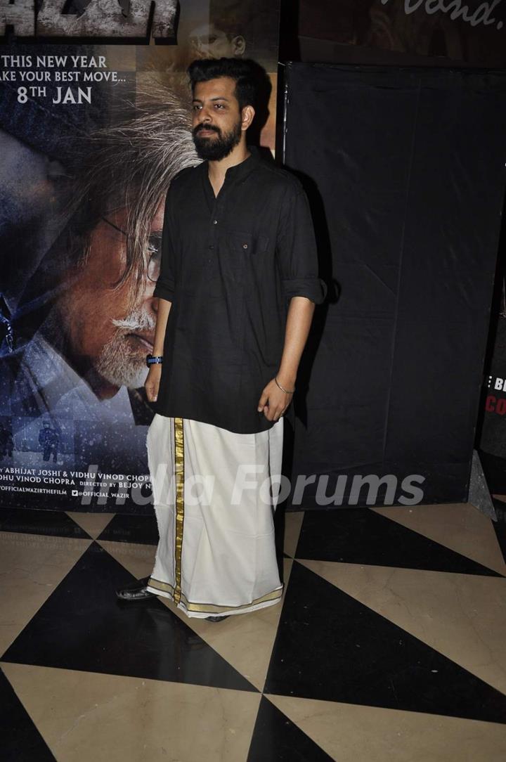 Bejoy Nambiar at Special Screening of Wazir