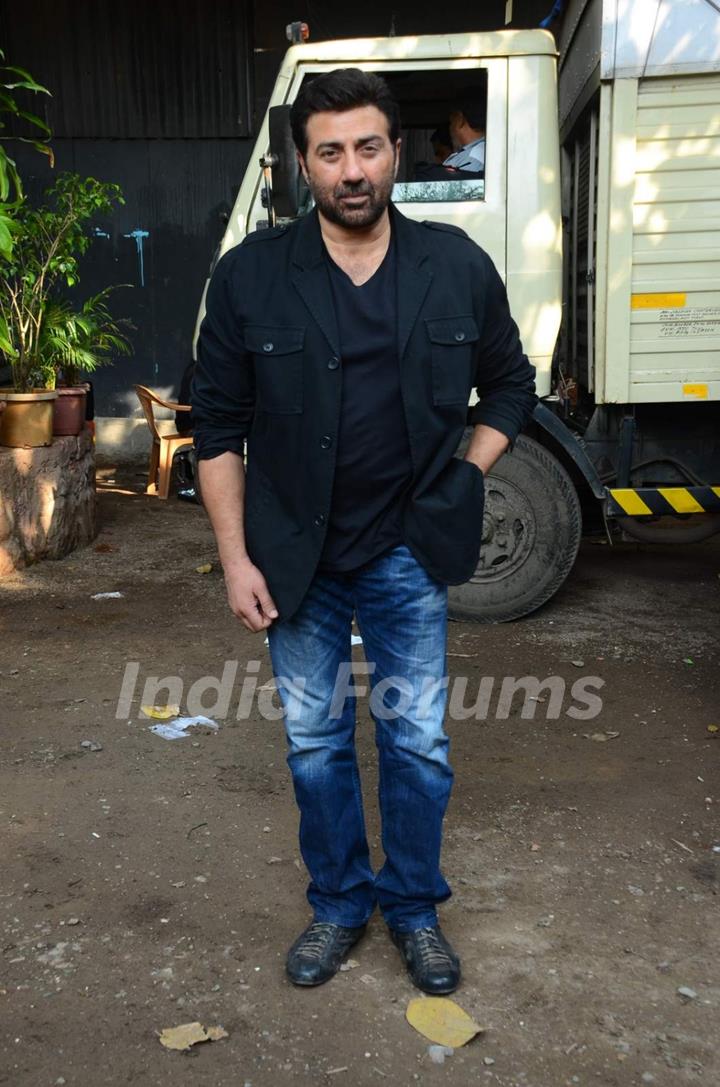 Sunny Deol at the Promotions of Ghayal Once Again on CID