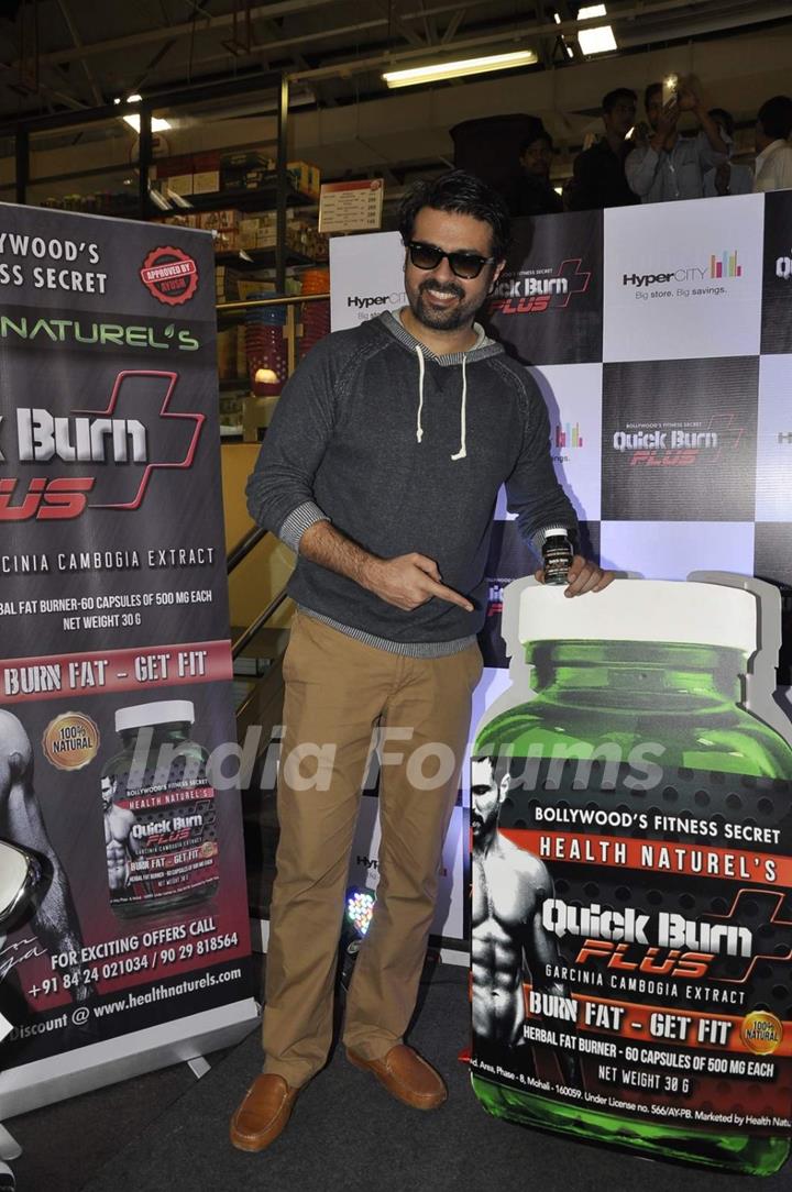 Harman Baweja at the Launch of Protein Powder