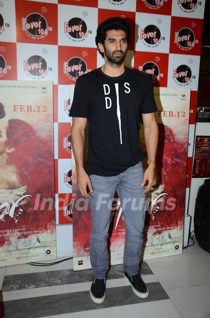 Aditya Roy Kapoor at the Promotions of Fitoor on Fever FM