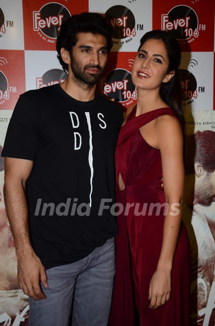 Aditya Roy Kapur and Katrina Kaif at the Promotions of Fitoor on Fever FM