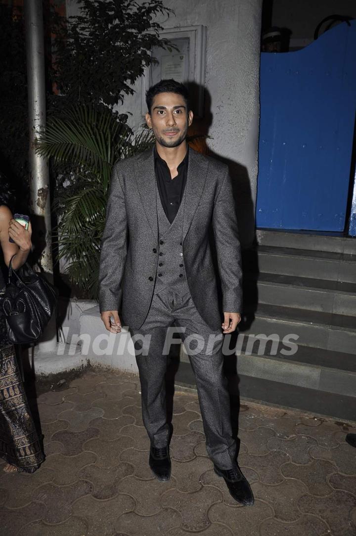 Prateik Babbar was snapped at Olive