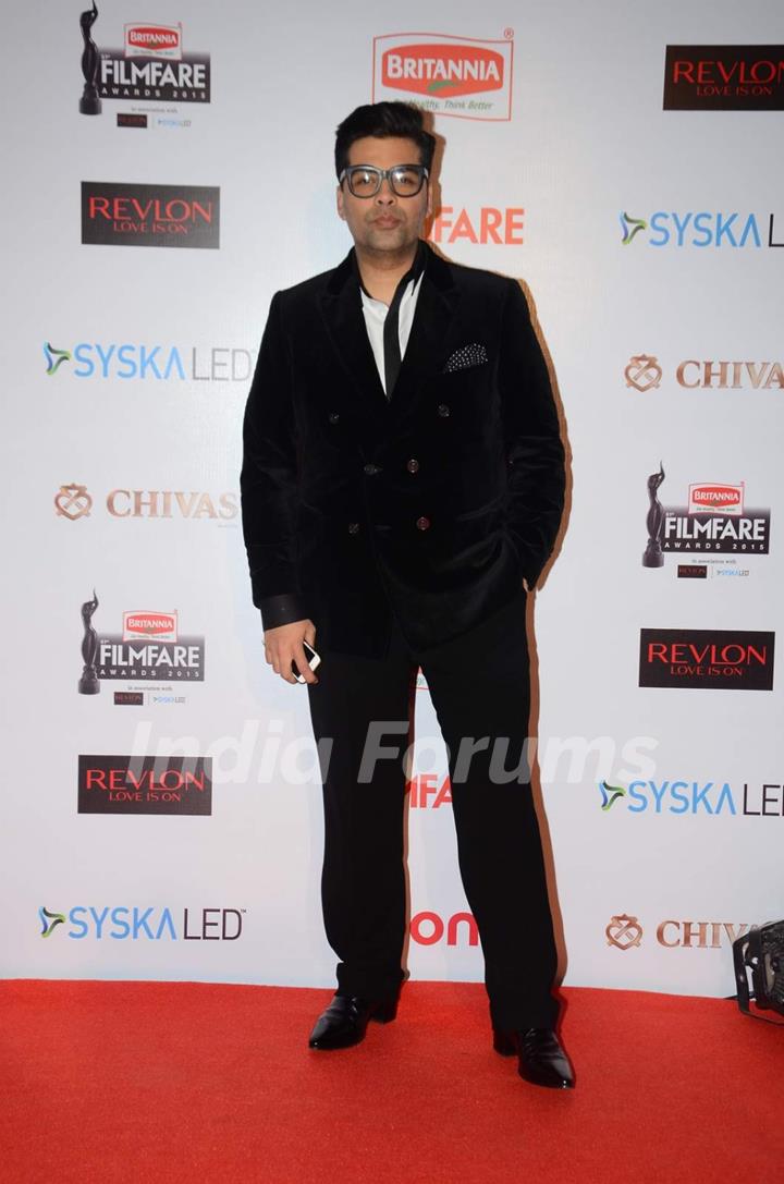 Karan Johar at Filmfare Awards - Red Carpet