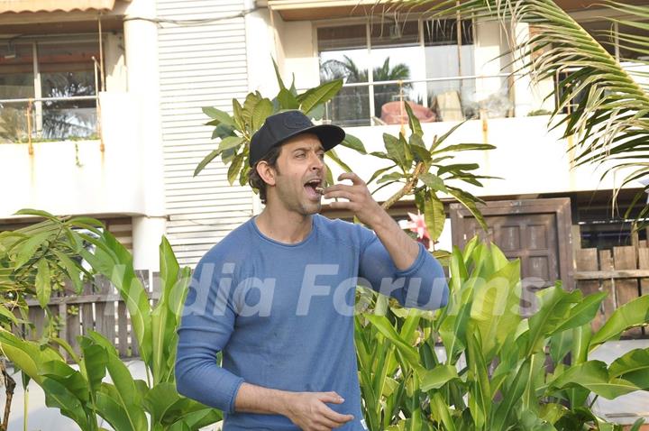 Hrithik Roshan's Birthday Celebration With Media