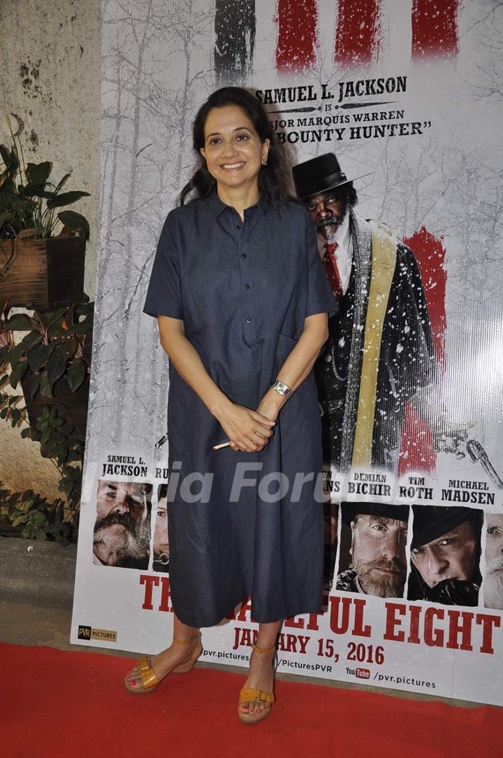 Anupama Chopra at Screening of 'The Hateful Eight'