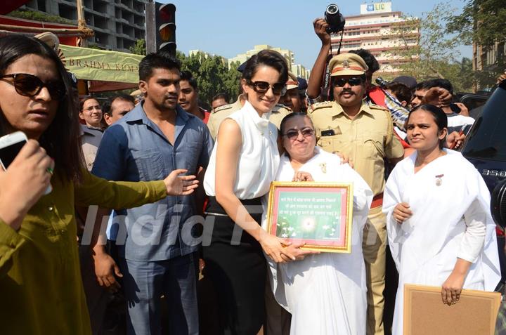 Kangana Ranaut  at Thane R.T.O Event