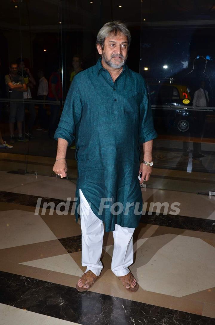 Mahesh Manjrekar at Success Bash of 'Natsamrat'