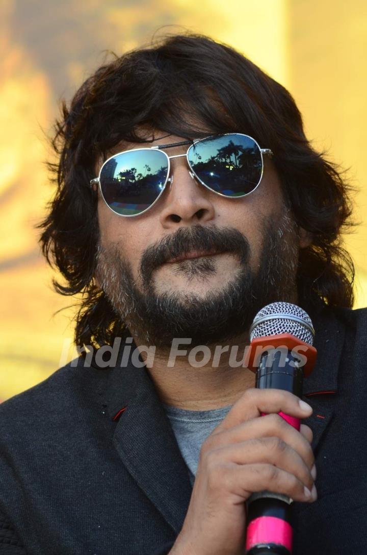 R Madhavan at Promotions of 'Saala Khadoos'