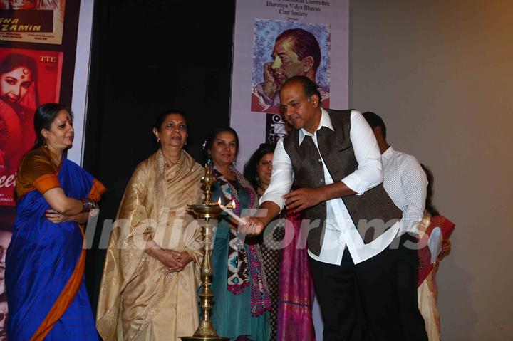 Shabana Azmi and Ashutosh Gowariker at Inauguration of 'Bimal Roy Film Festival'