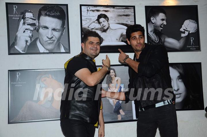 Sidharth Malhotra at Dabboo Ratnani's Calendar Launch