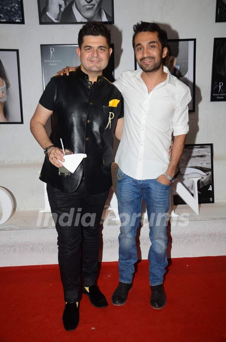 Siddhanth Kapoor and Dabboo Ratnani at Calendar Launch