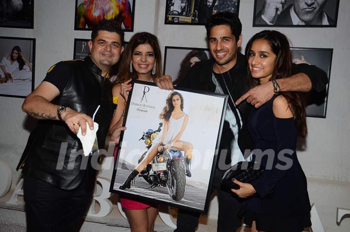 Shraddha Kapoor and Sidharth Malhotra at Dabboo Ratnani's Calendar Launch