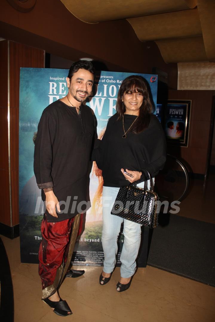 Archana Puran Singhi and Mantra at Special Screening of 'Rebellious Flower'