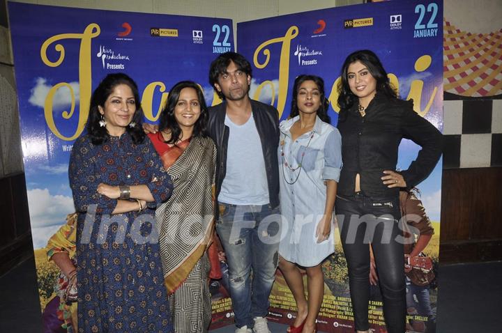 Sugandha Garg, Siddhanth Behl and Anuritta K Jha at Promotions of 'Jugni'