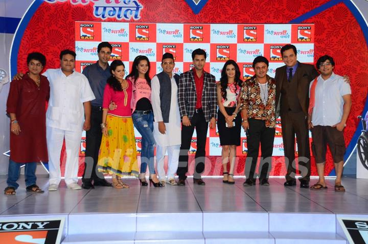 Cast of Sab TV's New Show 'Woh Teri Bhabhi Hai Pagle' at the Launch