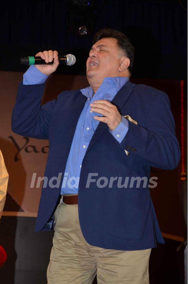 Rishi Kapoor at Dr Batra’s Annual Musical Event 'Yaadon Ki Bahaar 6'