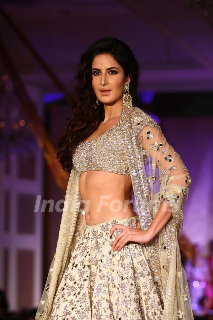 Katrina Kaif walks for Manish Malhotra's Show for Sahachari Foundation