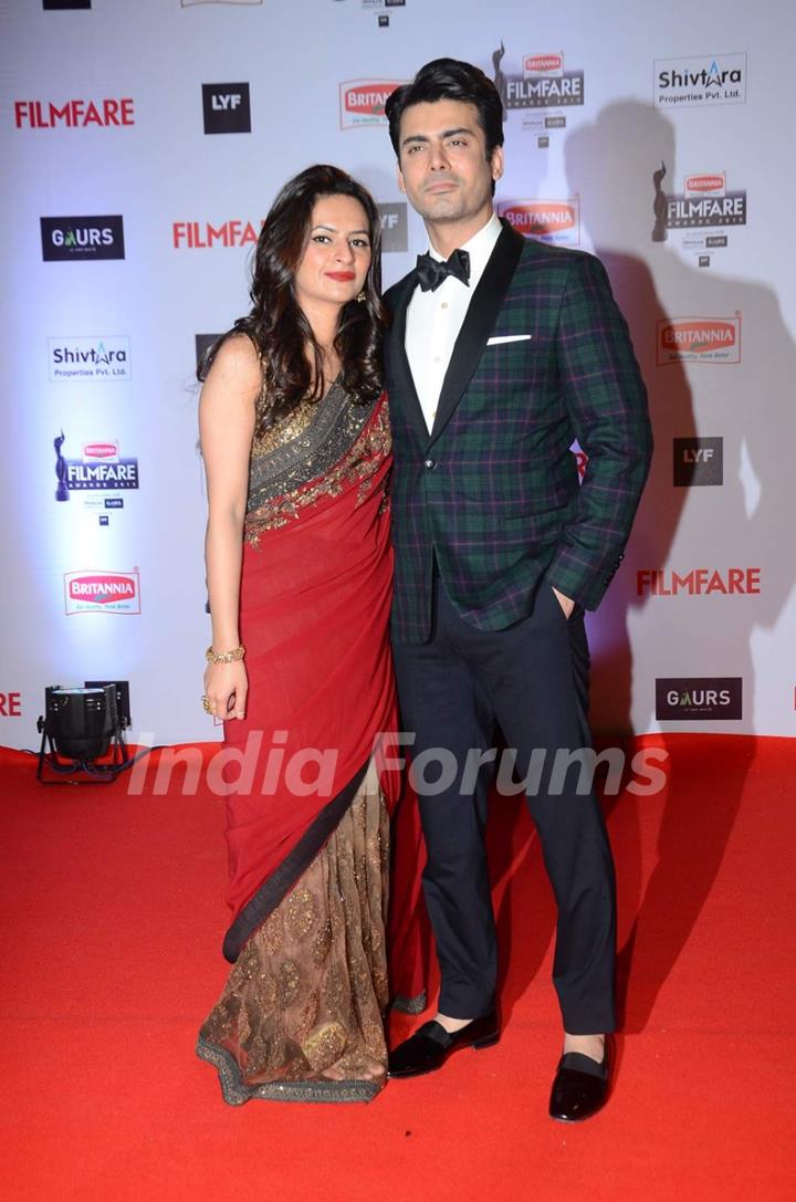 'Handsome' Fawad Khan at  Filmfare Awards 2016