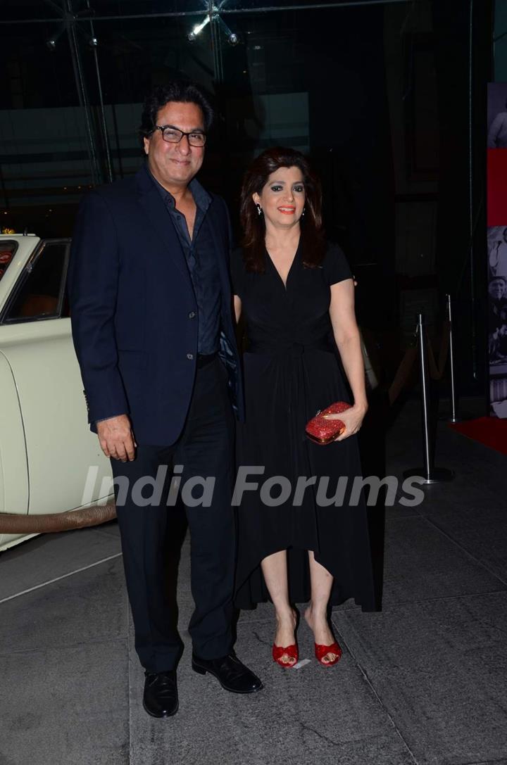 Talat and Bina Aziz at Kabir Bedi's 70th Birthday Bash