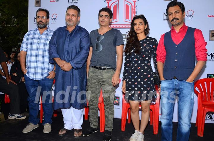 Anand L Rai, Manav Kaul, Radhika Apte and Nawazuddin Siddiqui at Khidkiyan festival