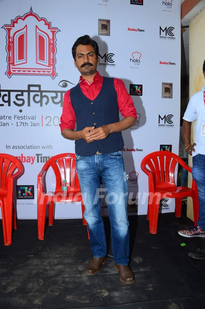 Nawazuddin Siddiqui at Khidkiyan festival