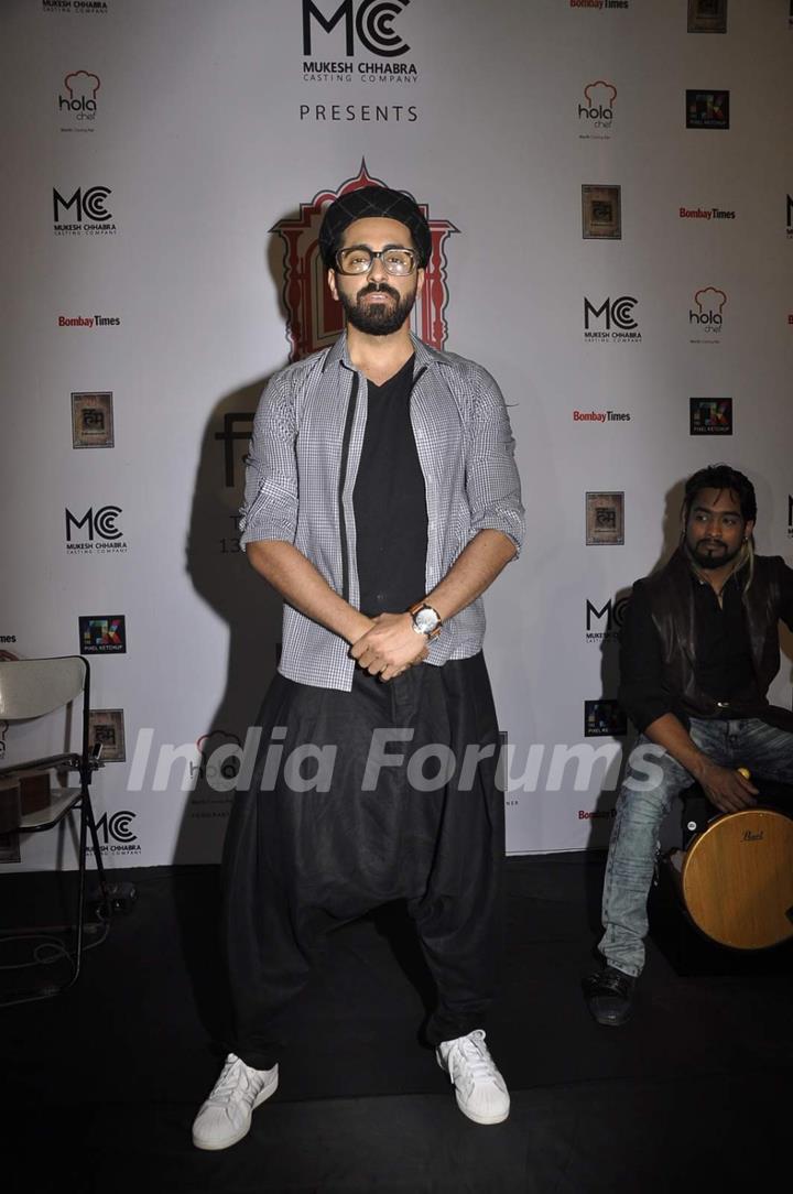 Ayushmann Khurrana at Khidkiyan festival