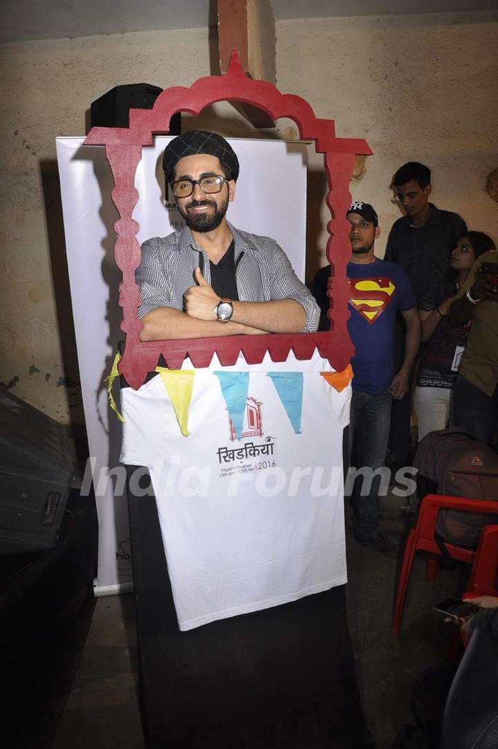 Ayushmann Khurrana at Khidkiyan festival