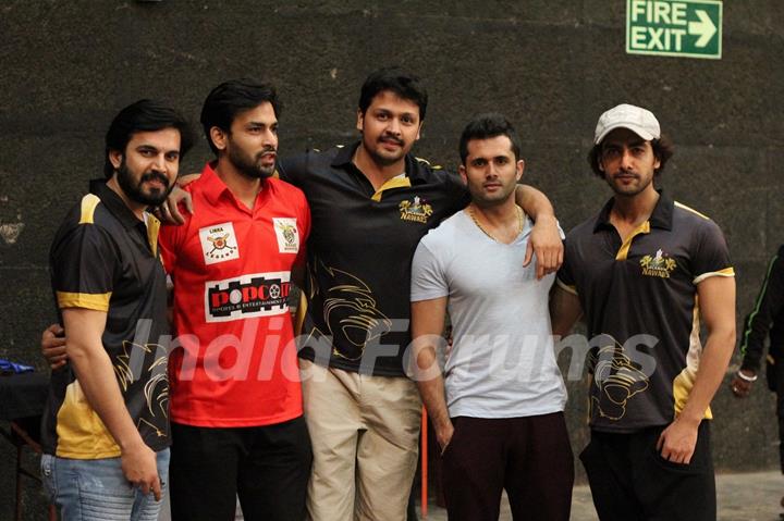 Ajay, Naman, Mohit, Shobhit, Rohit at BCL Season 2 Practise Session