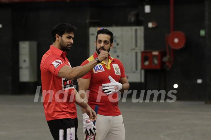 Naman and Salil at BCL Season 2 Practise Session