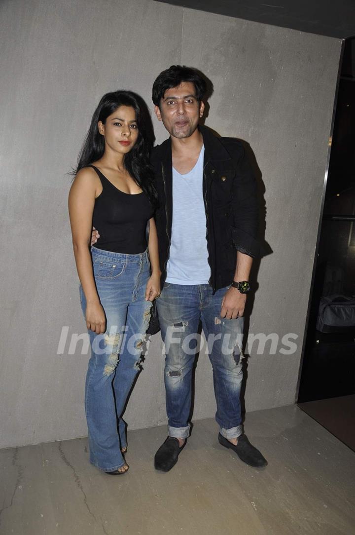 Sugandha Garg and Siddhanth Behl at Special Screening of 'Jugni'