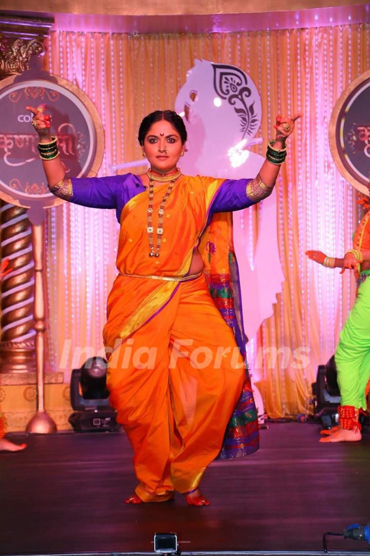 Indira Krishnan as Kumudini at Launch of Color's New Show 'Krishnadasi'