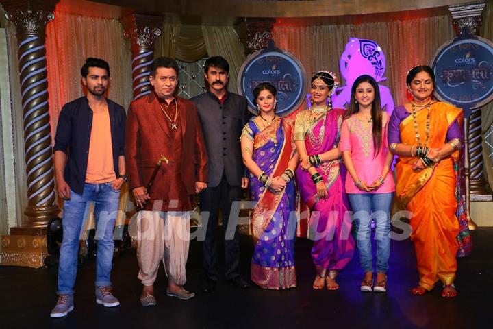 Shravan Reddy, Uday Tikekar,Jiten Lalwani, Shweta Mahadik, Sana Sheikh at Krishnadasi Launch