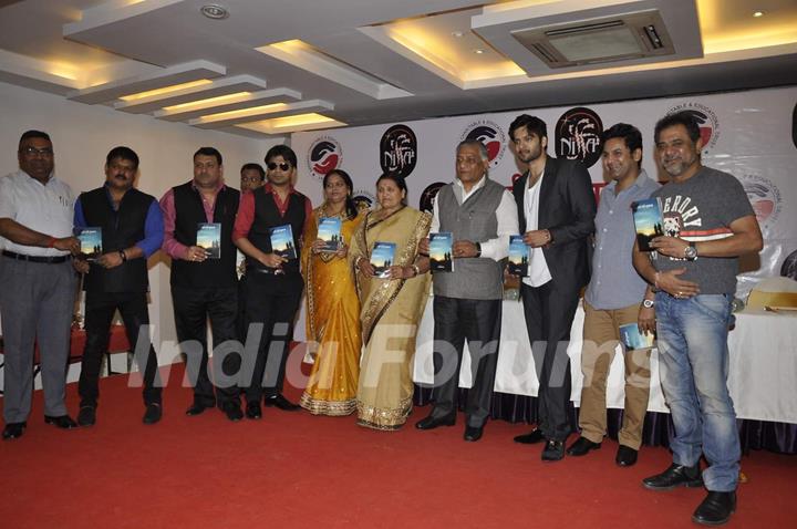 Ali Fazal and Anees Bazmee at Launch of Book 'Dard Bhari Muskaan'