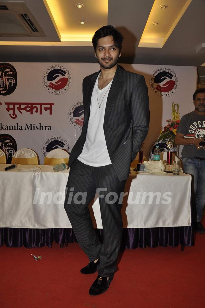 Ali Fazal at Launch of Book 'Dard Bhari Muskaan'